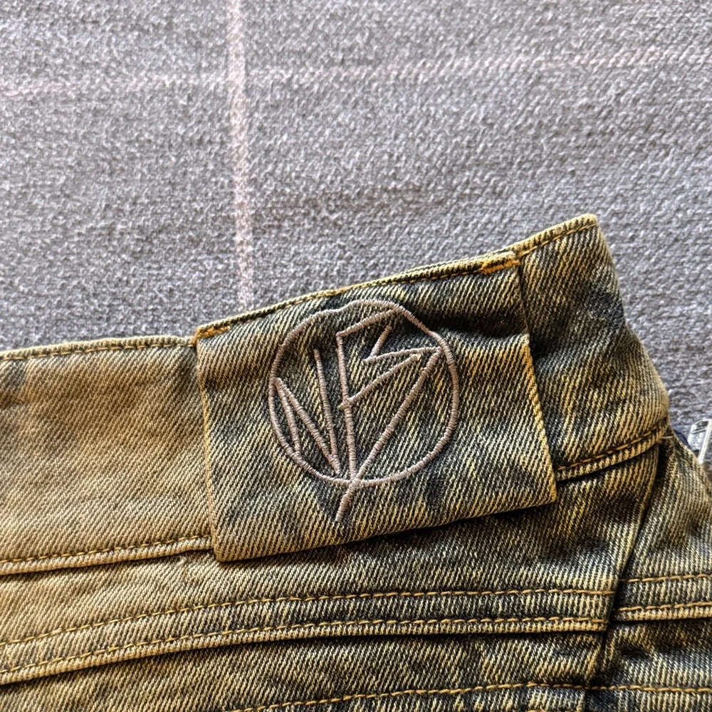 NWOT/Young Men's No/Faith Studo Distressed Jeans/Heavy Weight/Bell Bottoms - Picture 12 of 16